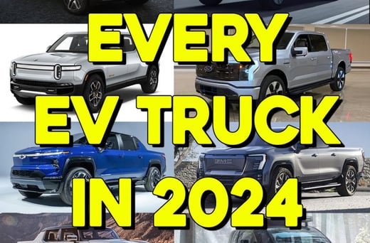 All the 2024 EV Trucks in One Spot